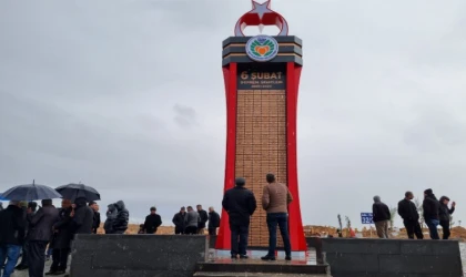 Malatya’da deprem şehitlerinin ismi bu anıtta yaşatılacak