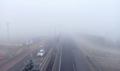 Malatya’da yoğun sis etkili oldu!..