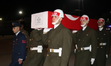 Malatyalı şehidin naaşı memleketine getirildi