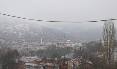 Malatya’nın kırsal bölgeleri beyaza büründü!