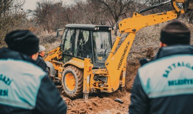Yenice Mahallesi’nde 4 bin 500 metreyi bulan stabilize serimi gerçekleştirdi