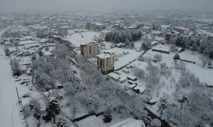 Doğanşehir'de, yolları açık tutmak için çalışıyorlar!..
