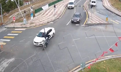 Malatya’daki kazalar kamerada!..