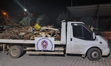 Akçadağ'da enkaz hırsızlarına suçüstü!..