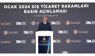 Bakan Bolat Malatya'dan duyurdu! Türkiye’nin Ocak ayı ihracatı 20 milyar dolar oldu