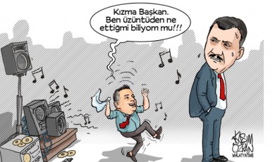 Kasım Özkan, MTSO Başkanı Oğuzhan Ata Sadıkoğlu’nu karikatürize etti!