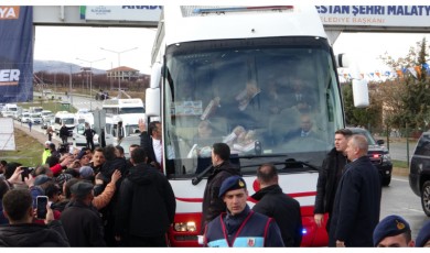 Cumhurbaşkanı Recep Tayyip Erdoğan'a Malatya'da yoğun ilgi!