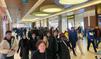 Malatya Park AVM'de Bayram Yoğunluğu Yaşandı