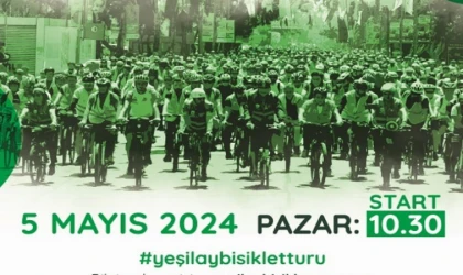 Yeşilay Türkiye’de eş zamanlı pedal çevirecek