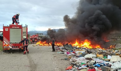 Malatya'da Hurdacılar Sitesi'ni Alevler Sardı!