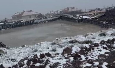 Malatya’da Yüksek Rakımlı Bölgeler Beyaza Büründü