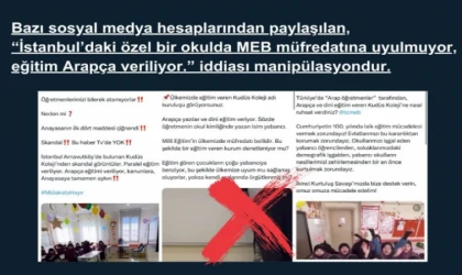 Özel Okulda Müfredata Uyulmuyor İddialarına Yanıt Geldi!