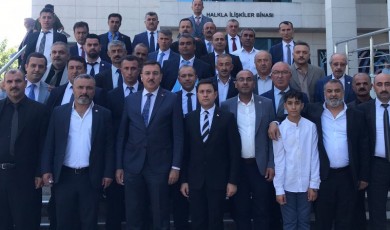 Milletvekili Tüfenkci: Malatyalı Muhtarları Gazi Meclisimizde ağırladık
