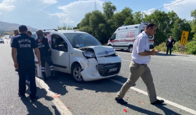 Malatya -Elazığ Karayolunda Korkutan Kaza!