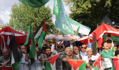 Malatya’da Büyük Gazze Mitingi: İsrail Lanetlendi