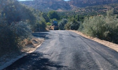 Akçadağ’a 20 Kilometre Asfalt Serimi...