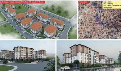 İskender Mahallesi Rezerv Alanının İhalesi Tamam: 220 Bağımsız Bölüm Yükselecek!