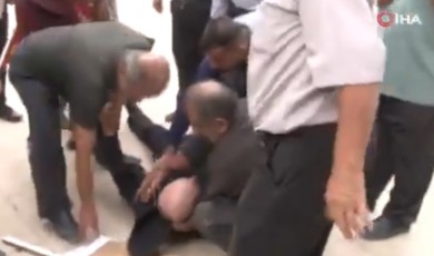 Malatya'da Rezerv Alan Protestosunda Baygınlık Paniği