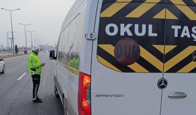 Malatya’da Okul Güvenliği Zirvede: 3 Araca Ceza, 36 Servis Aracına Denetim