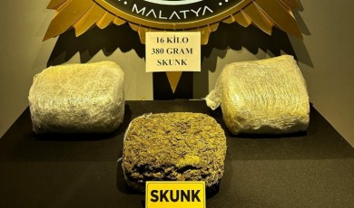 Skunk Çetesi Çökertildi: Malatya'da 16 Kilo Uyuşturucu Ele Geçirildi!