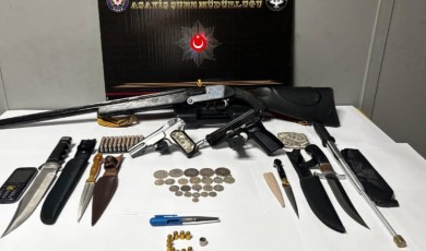Malatya’da Şok Operasyon! Katilin Evinden Silah Koleksiyonu Çıktı!