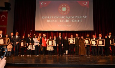 Vatan İçin Canını Feda Eden Şehitler Unutulmadı! Malatya’da Madalya Takdim Töreni