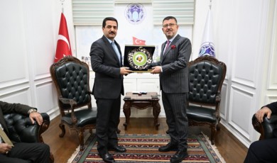Veli Ağbaba ve Bayram Taşkın, Battalgazi İçin Ortak Hedefte Buluştu