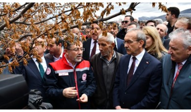 Hüccetullah HAKDER / Kayısı Yandı, Bakan Poz Verdi!