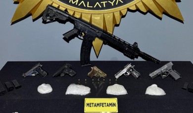 Malatya’da Zehir Tacirlerine Şafak Darbesi