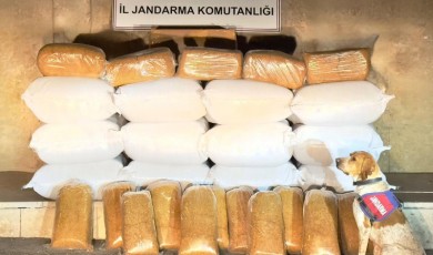 Şehirlerarası Otobüste Şok Baskın: 633 Kilo Kaçak Tütün Bulundu