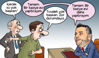 Esnafa Tuvalet Yok, Ölüye Taziye Var!