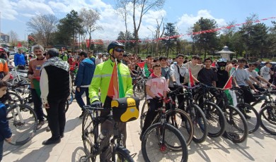 Gazze İçin Pedal Çevrildi: Malatya’dan Uluslararası Kamuoyuna Çağrı