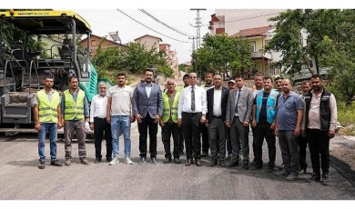 Gedik Mahallesinde Sıcak Asfaltla Yol Konforu Artıyor