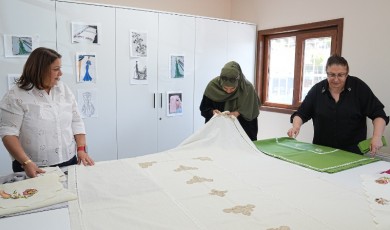 Gelinciktepe’de Kadınlara Meslek Kapısı Açıldı!