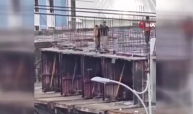 Malatya’da İskelenin Üstünde Halay Var