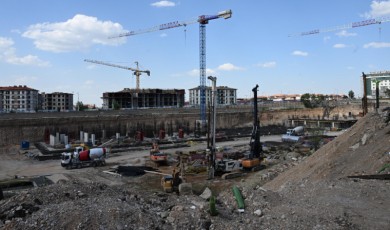 Eski Hal Alanı Yepyeni Bir Merkez Oluyor! 735 Yeni Bağımsız Bölüm, 1004 Araçlık Otopark...