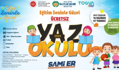 Malatya’da Yaz Okulları Başlıyor: “Yaz Seninle Güzel”