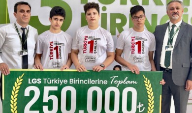 Çamlıca Koleji Türkiye Dereceleriyle Gururlandırdı