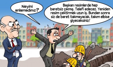 Kravatlı Başkanlar Şantiyede: Malatya’da Baret Görülmedi!