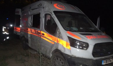 Malatya’ya Götürülen Hasta Ambulans Kazasında Yaralandı