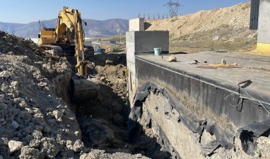 Tünel Çalışmasında Dehşet Dolu Anlar!