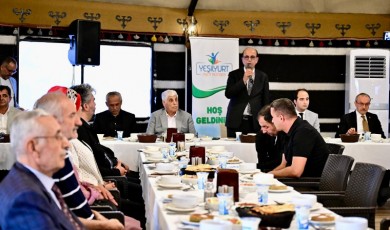 Yeşilyurt’ta Muharrem Ayı İftarında Kardeşlik Mesajları Verildi