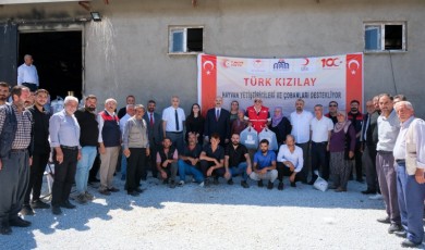 Hayvancılığın Sessiz Kahramanlarına Kızılay Sahip Çıktı