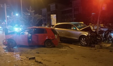 Malatya’da Dört Araç Birbirine Girdi: Yedi Kişi Yaralandı