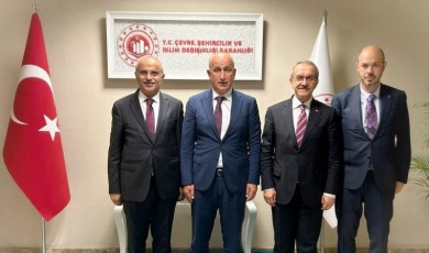 Vali Yavuz Ve Başkan Er’den Ankara’da Stratejik Görüşme