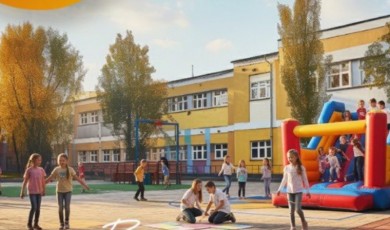 Battalgazi Belediyesi Okul Bahçelerinde Rengarenk Şenlikler Düzenliyor
