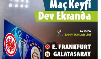Galatasaray – E. Frankfurt Maçı 100. Yıl Parkı’nda Taraftarla Buluşuyor!