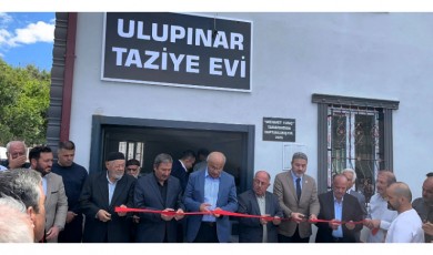 Hayırsever Mehmet Tunç Doğduğu Topraklara Taziye Evi Kazandırdı