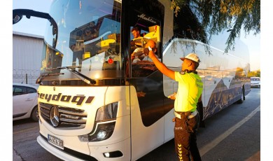 Malatya’da Otobüslerde Kemer Takmak İçin Uygulama Başlatıldı