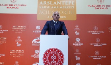Bakan Ersoy Arslantepe Karşılama Merkezi’nin Açılışını Yaptı